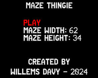 Mazethingie cover