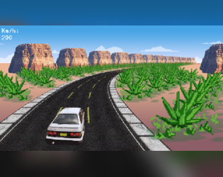 Pseudo-3D Racer cover
