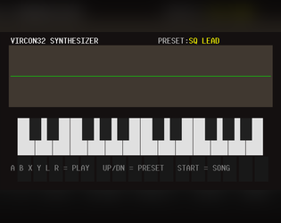 Vircon32 Synthesizer cover